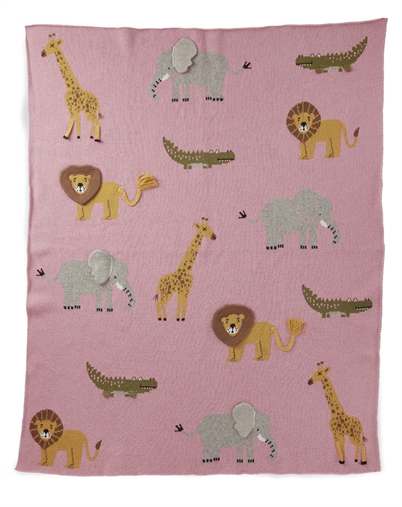 Rice - Kleine Babydecke aus Baumwolle